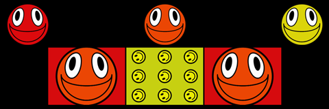 Comp to illustrate stage screens and balloon configuration
