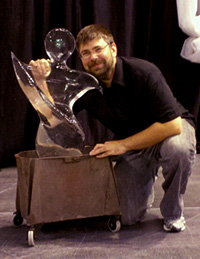 me posing with the FAF ice queen